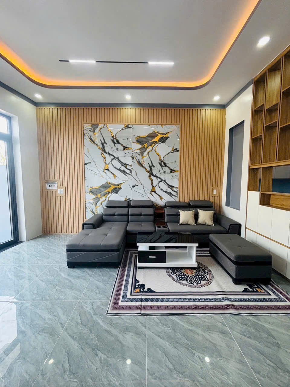 Bán nhà mới xây ngay chợ Đồn KCN Tân Đức, Đức Hoà Hạ dt 115m2 có 2pn,2wc giá 2,75 tỷ 4
