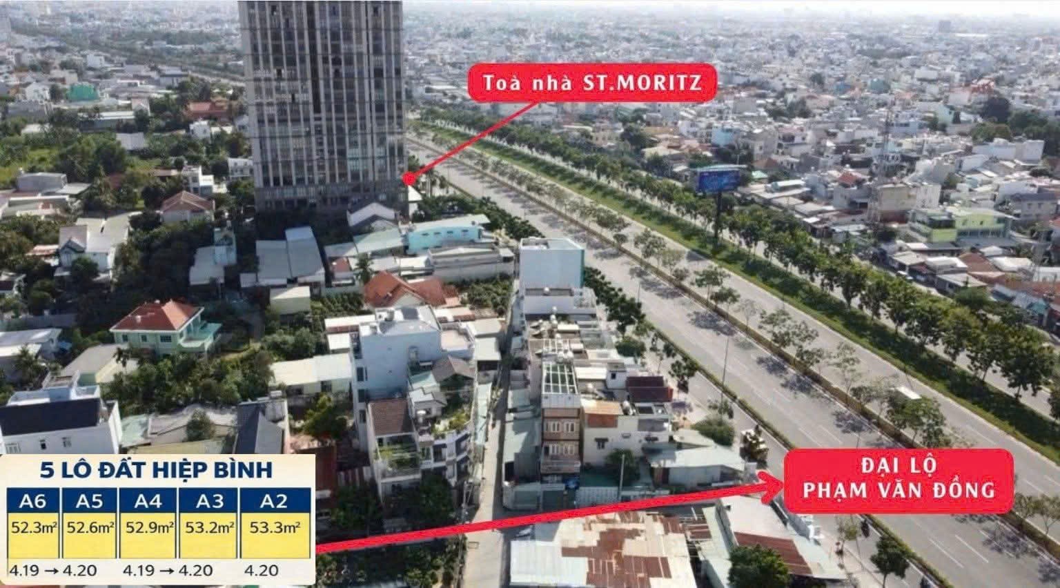 Cần bán Đất Phường Hiệp Bình Chánh, Thủ Đức, Diện tích 53m², Giá 6.45 Tỷ