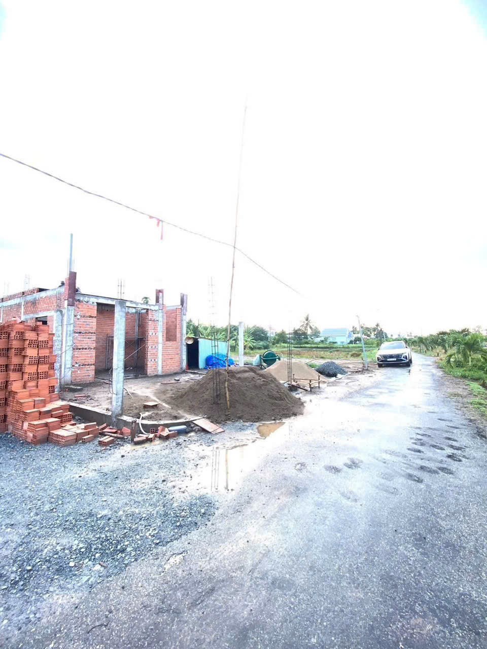 Bán 10 lô đất thổ cư mt đường nhựa thị trấn Thủ Thừa giá từ 780 đến 930 triệu tùy lô 3