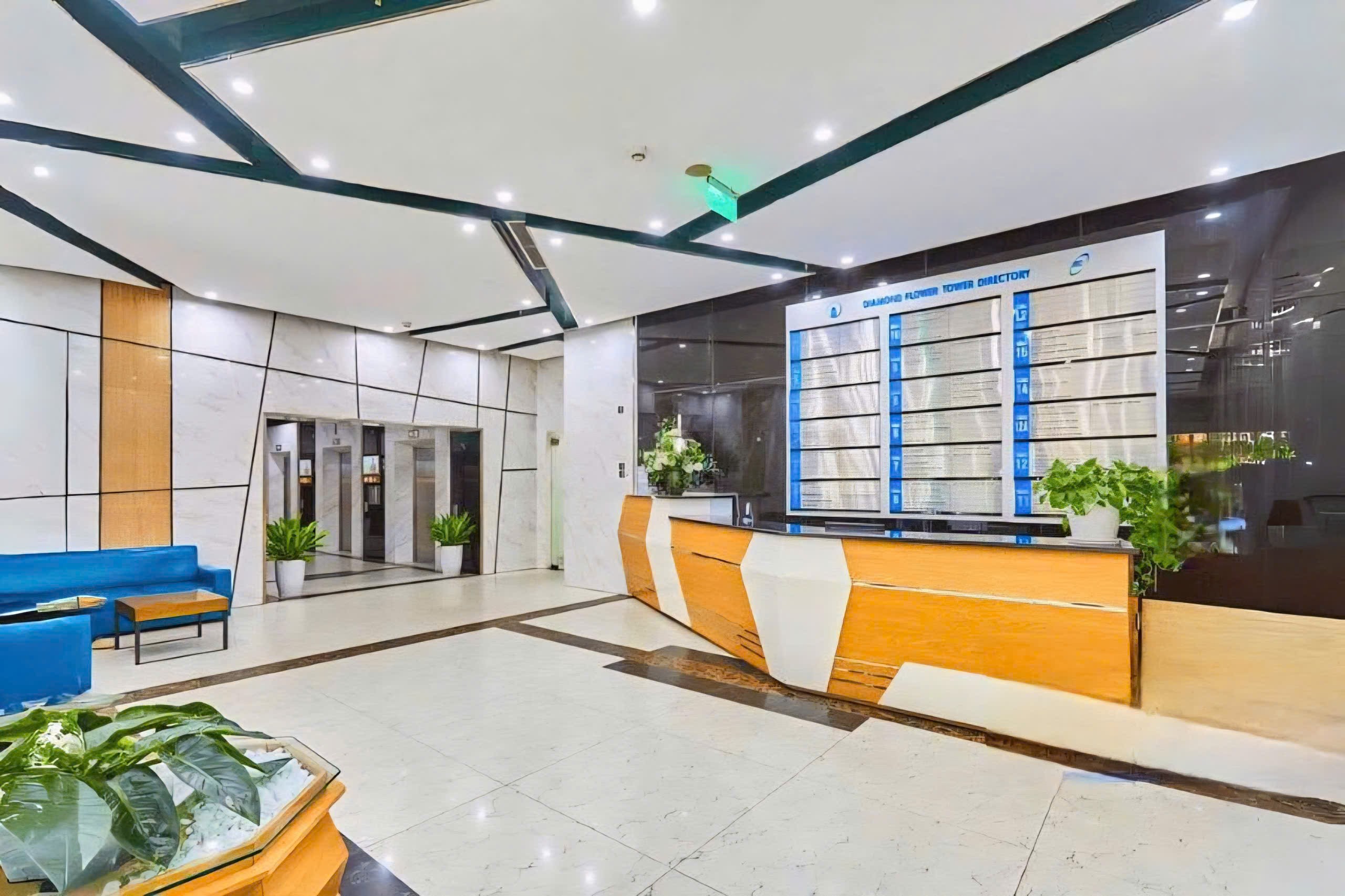 Cho thuê 250m sàn VP hạng B toà nhà Diamond Flower Tower, giá hợp lý, sẵn bàn giao 2