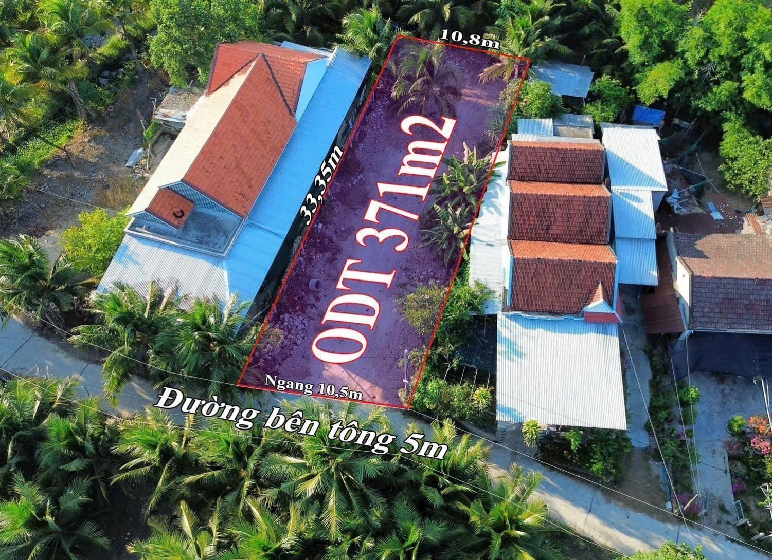 Cần bán Đất Phường Ninh Đa, Ninh Hòa, Diện tích 371m², Giá 1.3 Tỷ 2