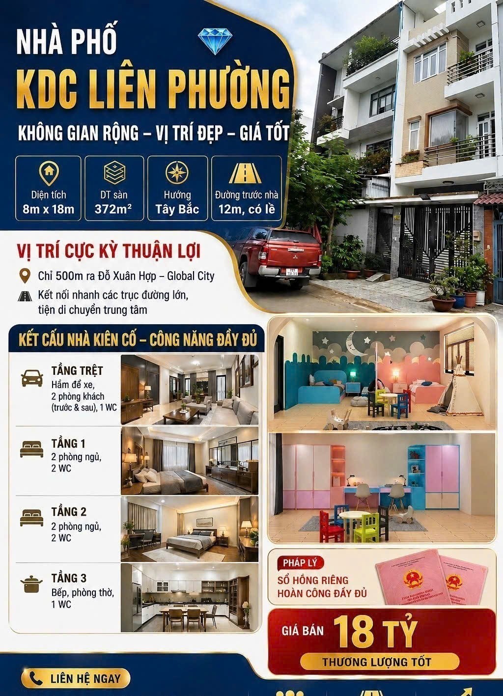 Cho thuê Văn phòng Phường Thạnh Mỹ Lợi, Quận 2, Diện tích 160m², Giá 160 Triệu/tháng 3