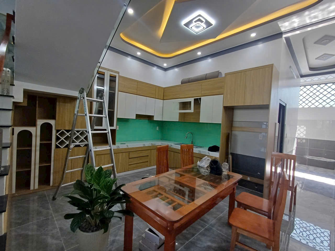 Bán nhà mới xây thị trấn Đức Hòa dt 105m2 1 lầu 3pn,3wc giá 2,85 tỷ 10