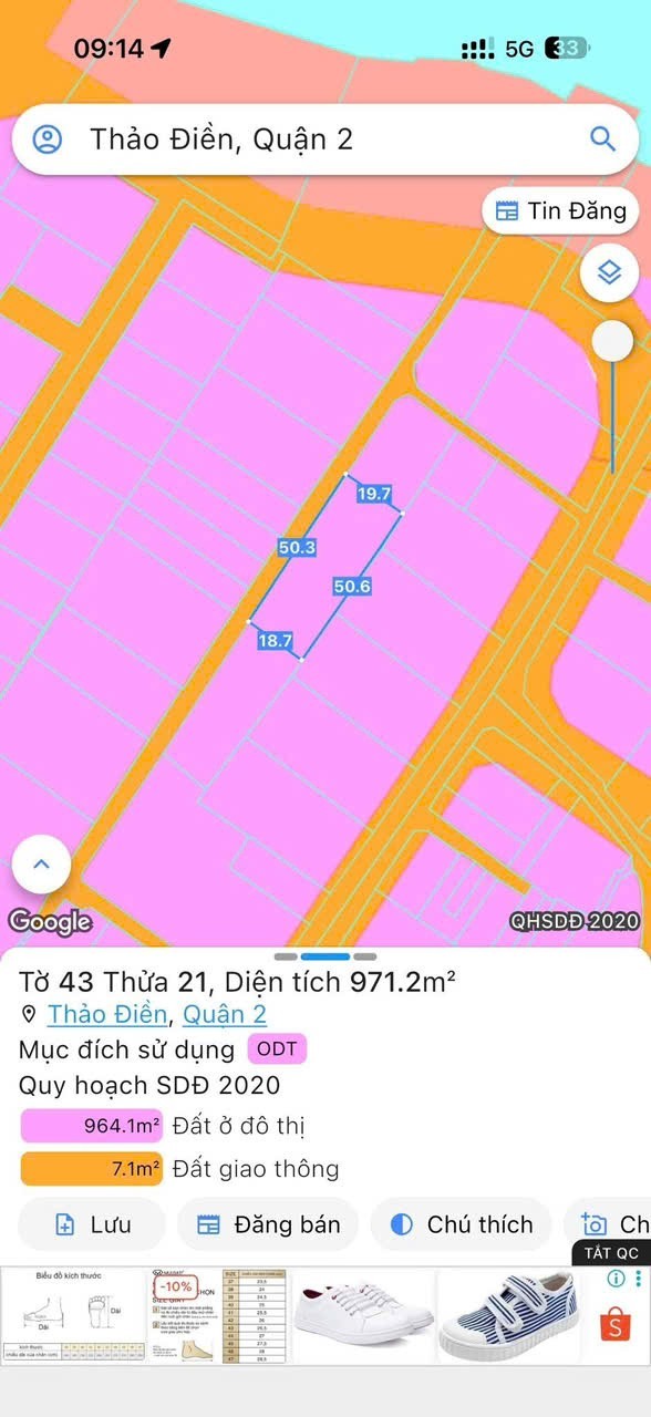 Cần bán Biệt thự Phường Thảo Điền, Quận 2, Diện tích 970m², Giá 0230 Tỷ 7