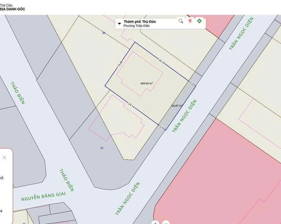 Cần bán Biệt thự Phường Thảo Điền, Quận 2, Diện tích 471m², Giá 0212 Tỷ