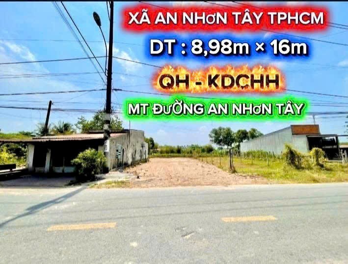 Bán 3 lô thổ cư xã An Nhơn Tây, Củ Chi đường beton đá xanh giá 1,3 - 1,7 tỷ tùy lô 2