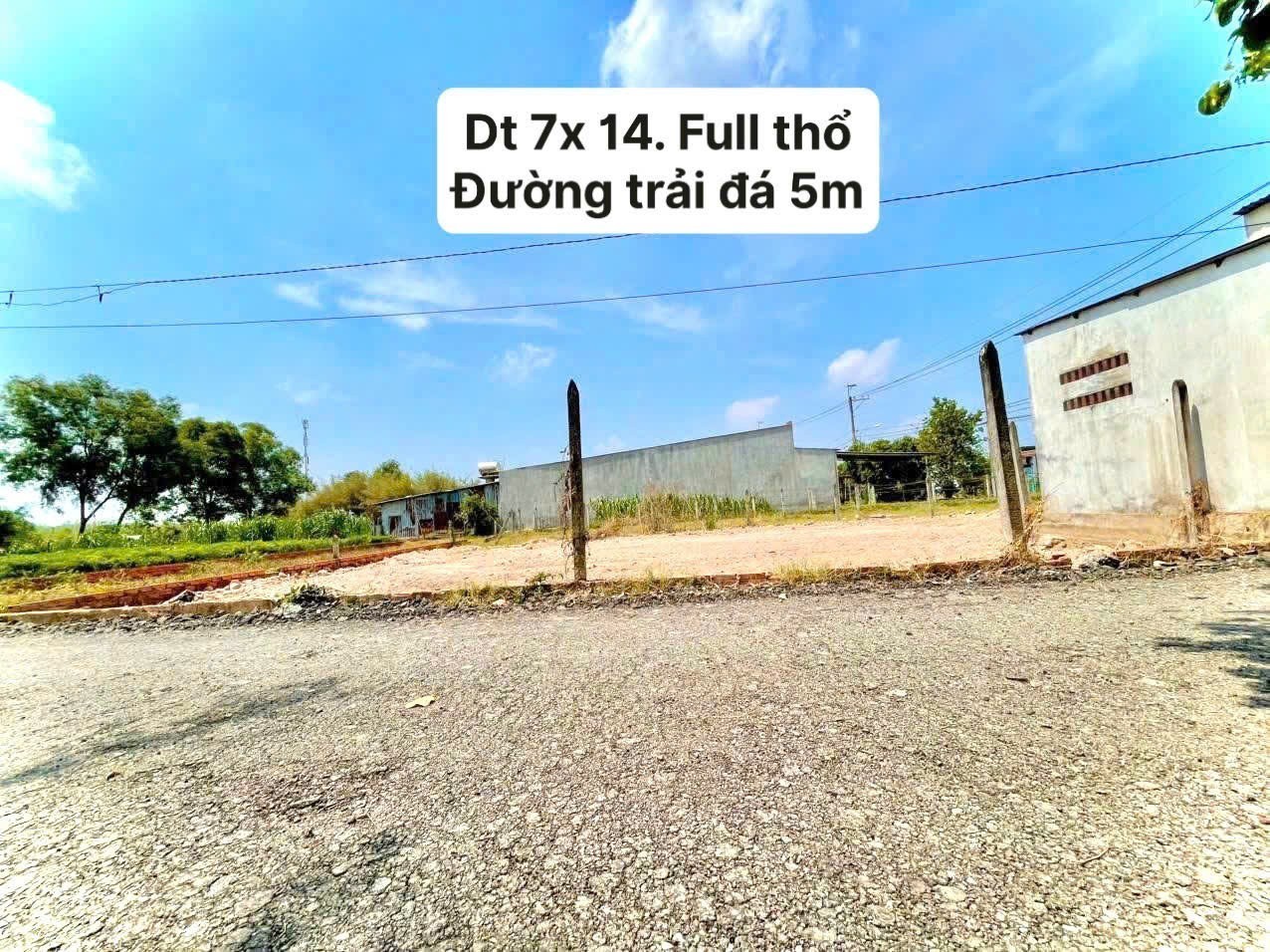 Bán 3 lô thổ cư xã An Nhơn Tây, Củ Chi đường beton đá xanh giá 1,3 - 1,7 tỷ tùy lô 3