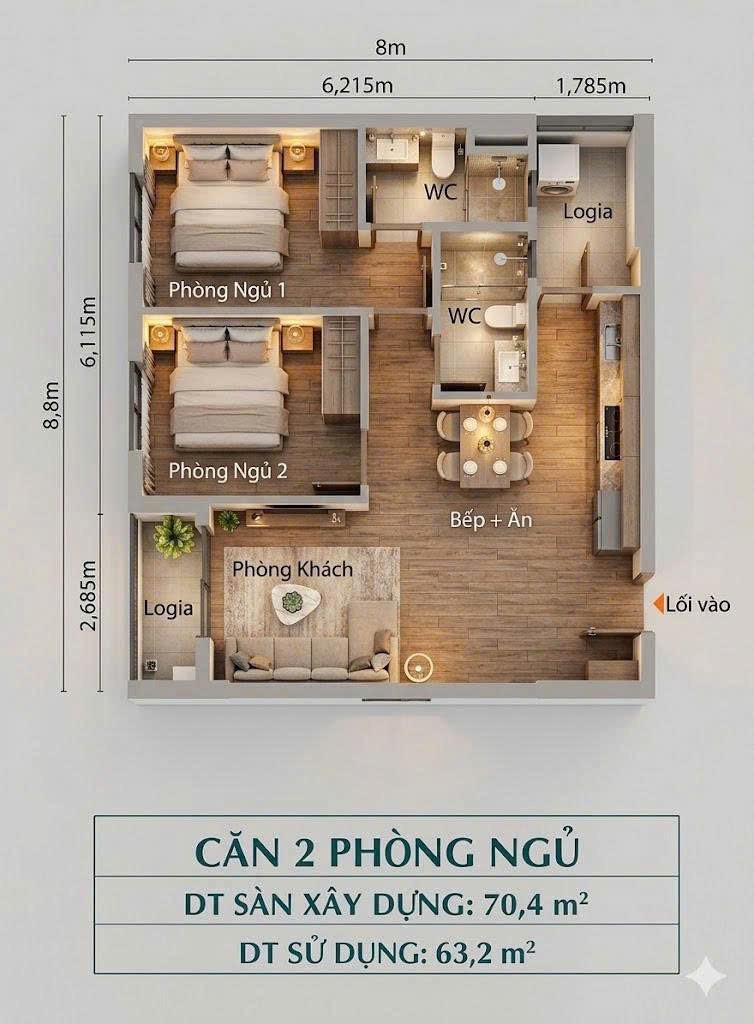 NOXH K-Home Cityview Biên Hòa – Chỉ từ 1.1 tỷ sở hữu căn hộ riêng