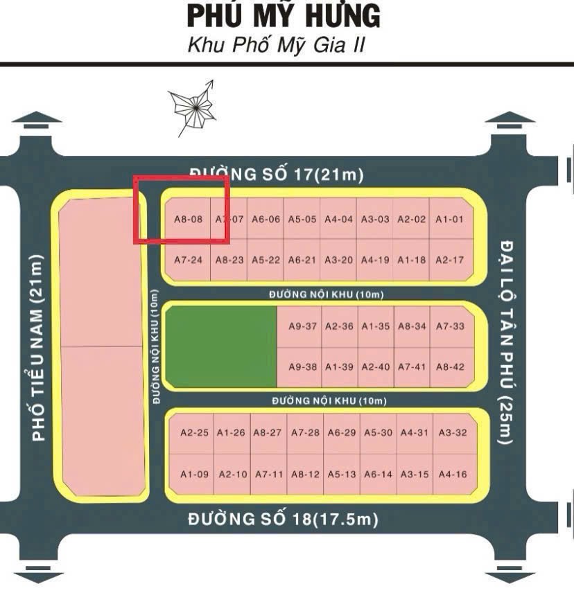 Cần bán Nhà mặt tiền Phường Phú Mỹ, Quận 7, Diện tích 306m², Giá 120 Tỷ
