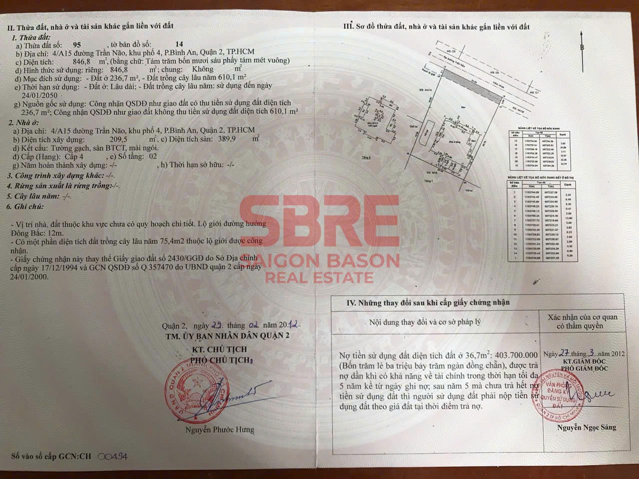 Cần bán Biệt thự Phường An Khánh, Quận 2, Diện tích 846m², Giá Thương lượng 10