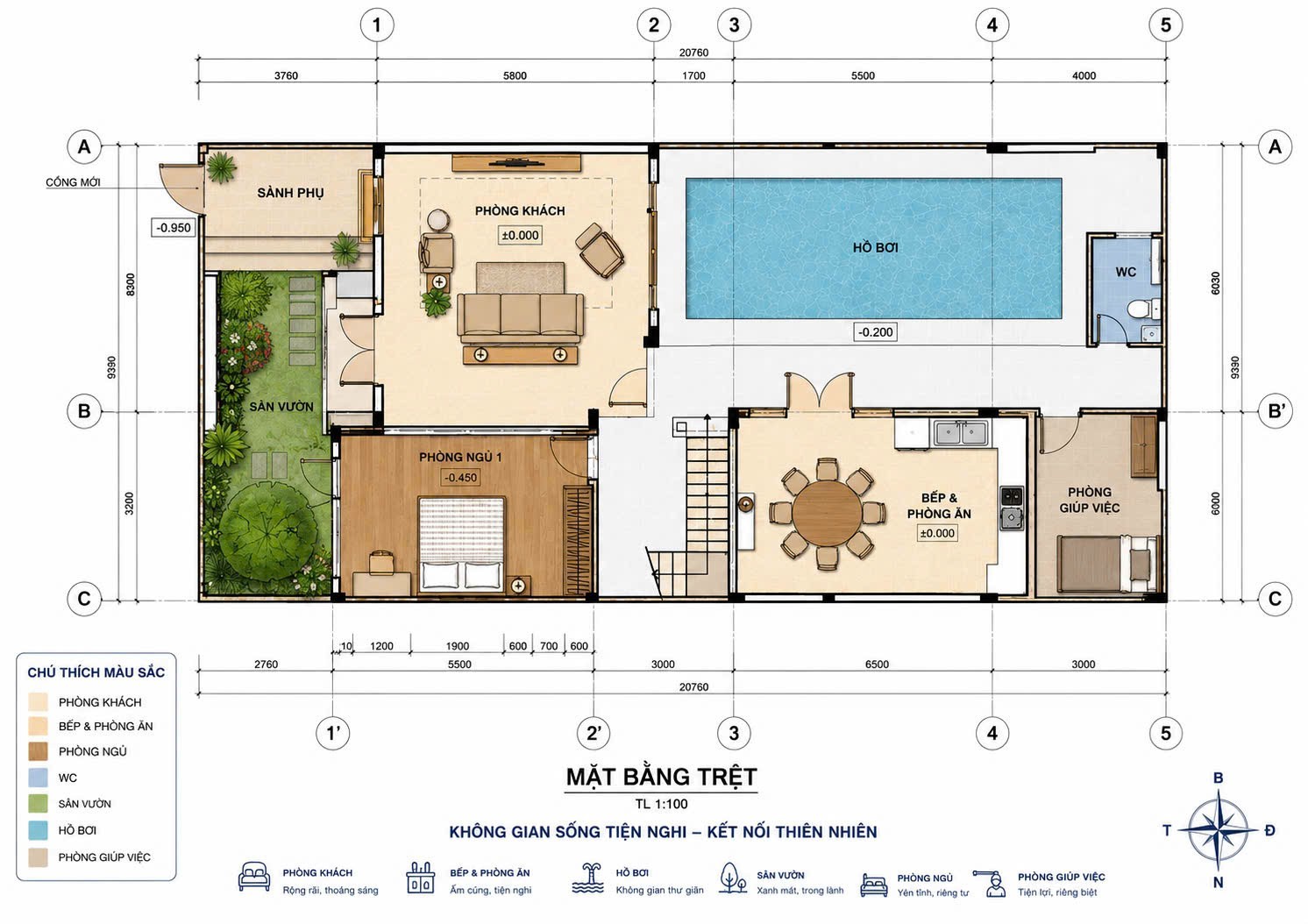 Cho thuê Biệt thự Phường Thảo Điền, Quận 2, Diện tích 220m², Giá Thương lượng 14