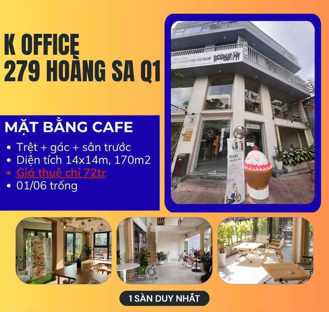 Cho thuê Văn phòng Quận 1, Hồ Chí Minh, Diện tích 170m², Giá Thương lượng 2