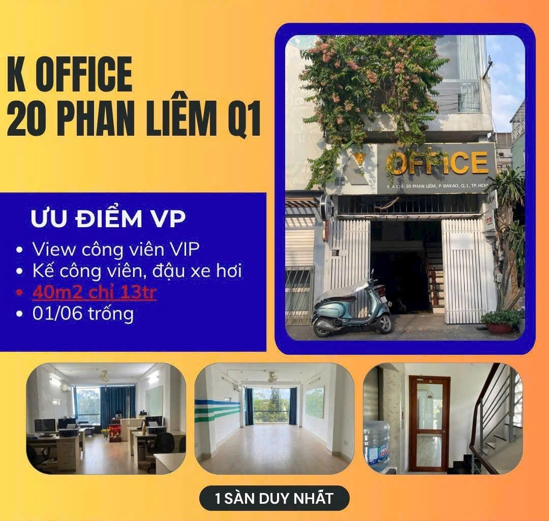 Cho thuê Văn phòng Quận 1, Hồ Chí Minh, Diện tích 170m², Giá Thương lượng 4