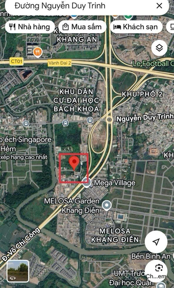 Cần bán Đất Quận 9, Hồ Chí Minh, Diện tích 615m², Giá 022 Tỷ 2