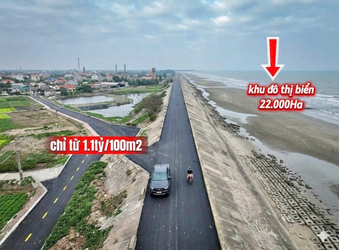 Đất mặt biển bãi tắm Ninh Cơ 100m2 giá chỉ 1 tỷ, dư địa tăng giá rõ rệt 2