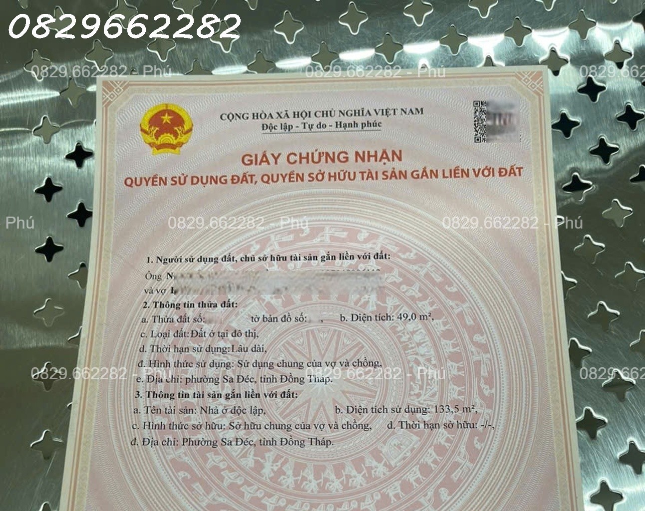 Bán Gấp! Nhà Phố 2 Tầng, 3PN, Hoàng Diệu P1 TP Sa Đéc, Sổ Hồng, 2.7 Tỷ. 2