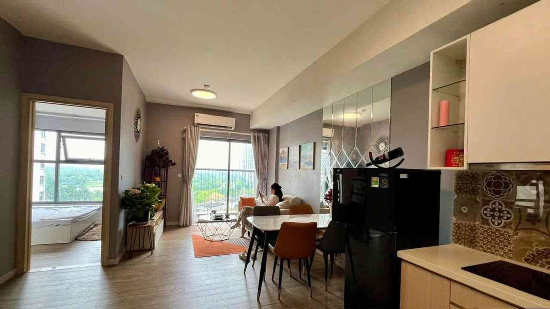Tin thật 3.6 tỷ Ecopark 2 ngủ full nội thất,Long Biên 2