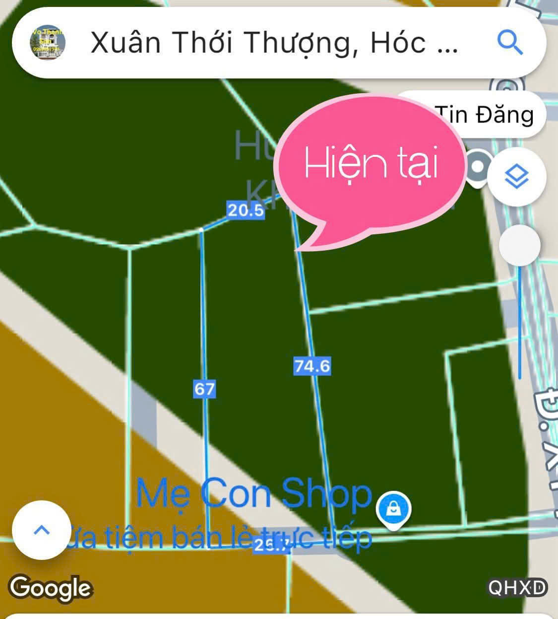 QUỸ ĐẤT VÀNG 1.092M2 BÀ ĐIỂM – FULL THỔ CƯ – GIÁ CHỈ 18 TRIỆU/M² 3