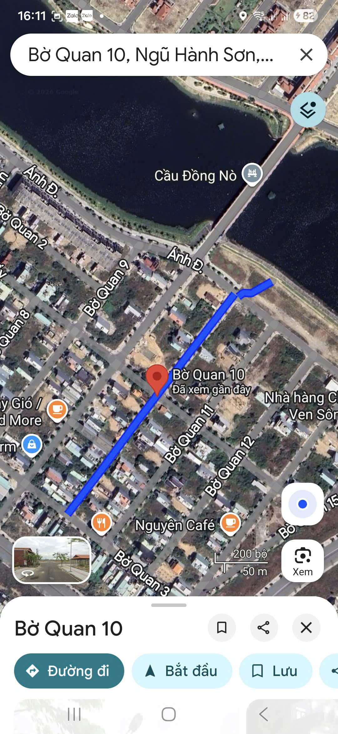 BÁN ĐẤT ĐƯỜNG BỜ QUAN 10, SÁT NGUYỄN PHƯỚC LAN 3