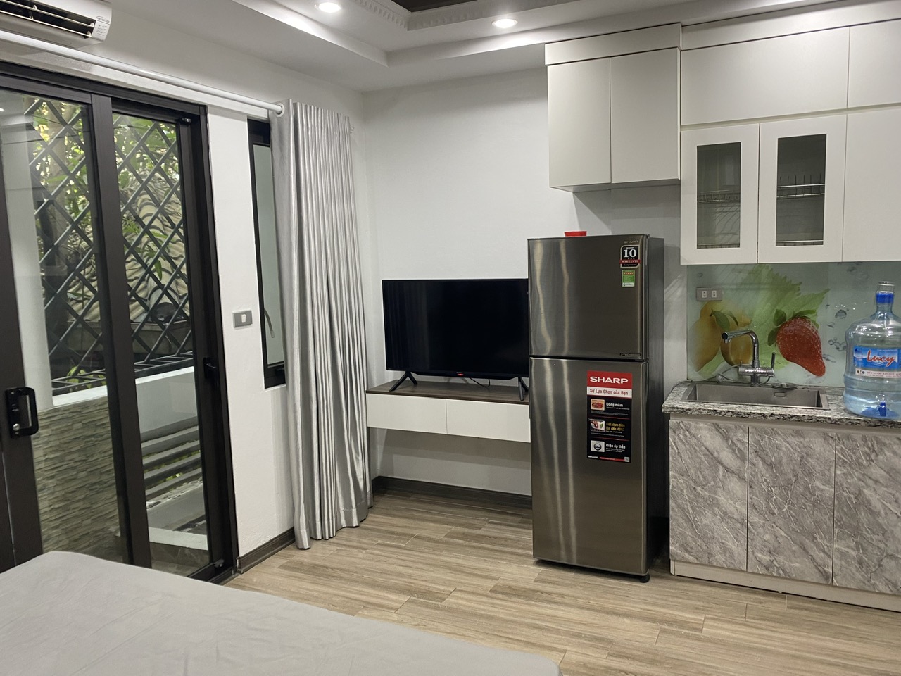 Cho thuê Căn hộ chung cư mini Full đồ cao cấp. Ban công View thoáng cực Chill. Chỉ 5.5tr 3