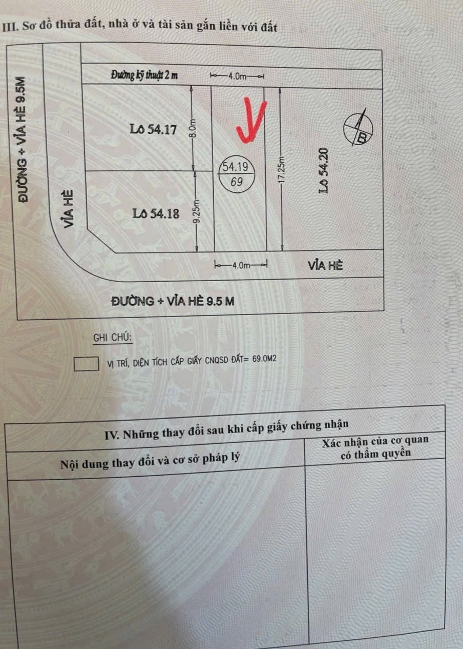 Bán đất KĐT Vạn Phúc, ph Thanh Bình, TP HD, 69m2, mt 4m, chỉ 2.8x tỷ, gần Hoàng Quốc Việt 4