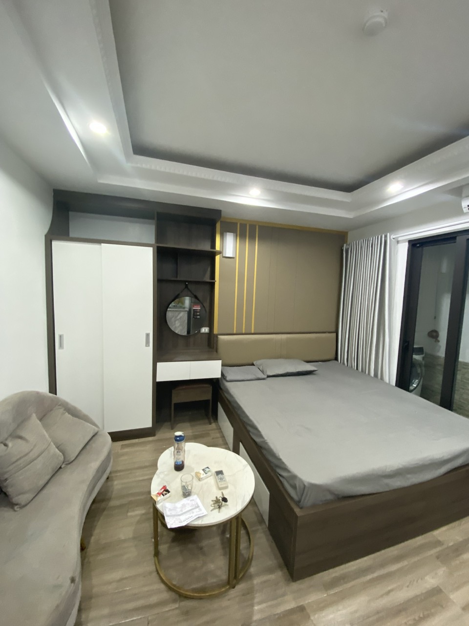 Cho thuê Căn hộ chung cư mini Full đồ cao cấp. Ban công View thoáng cực Chill. Chỉ 5.5tr 4