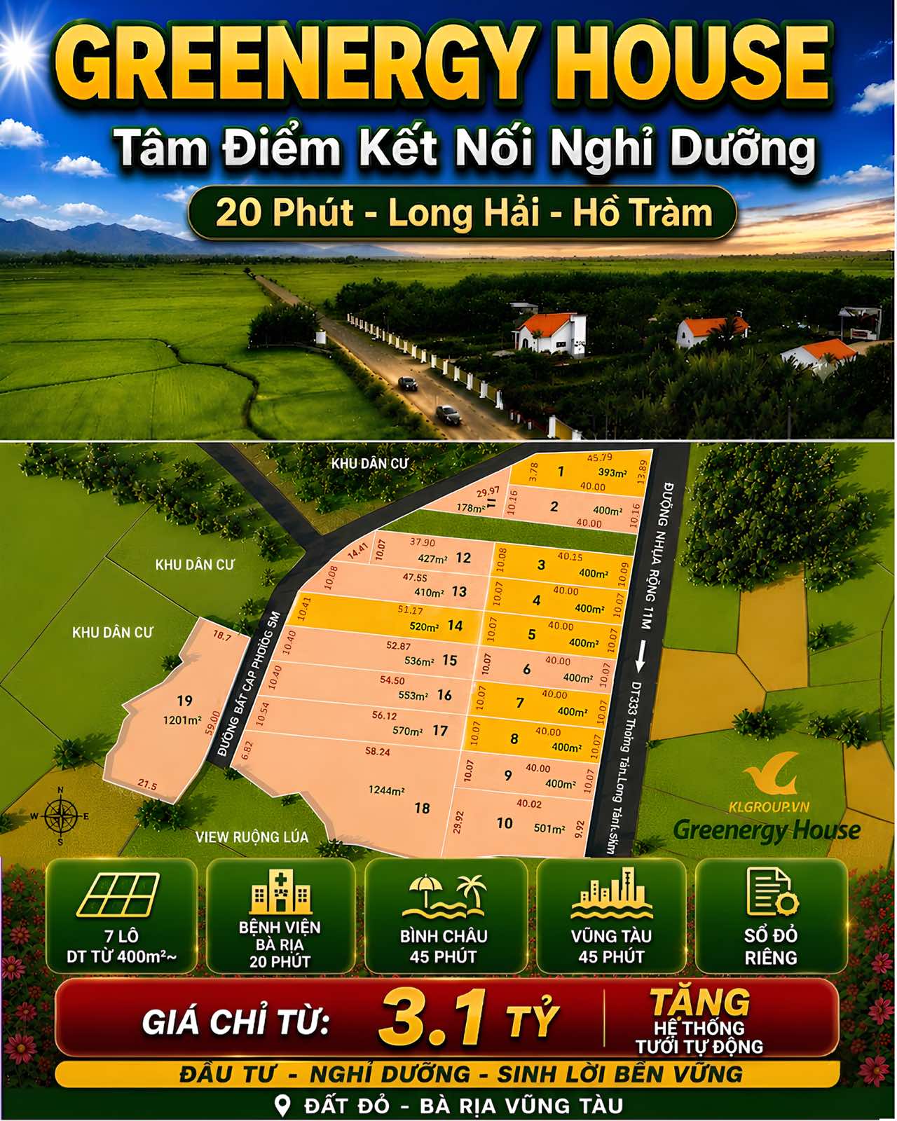 NHÀ VƯỜN GREENERY HOUSE LONG TÂN – BÀ RỊA VŨNG TÀU
