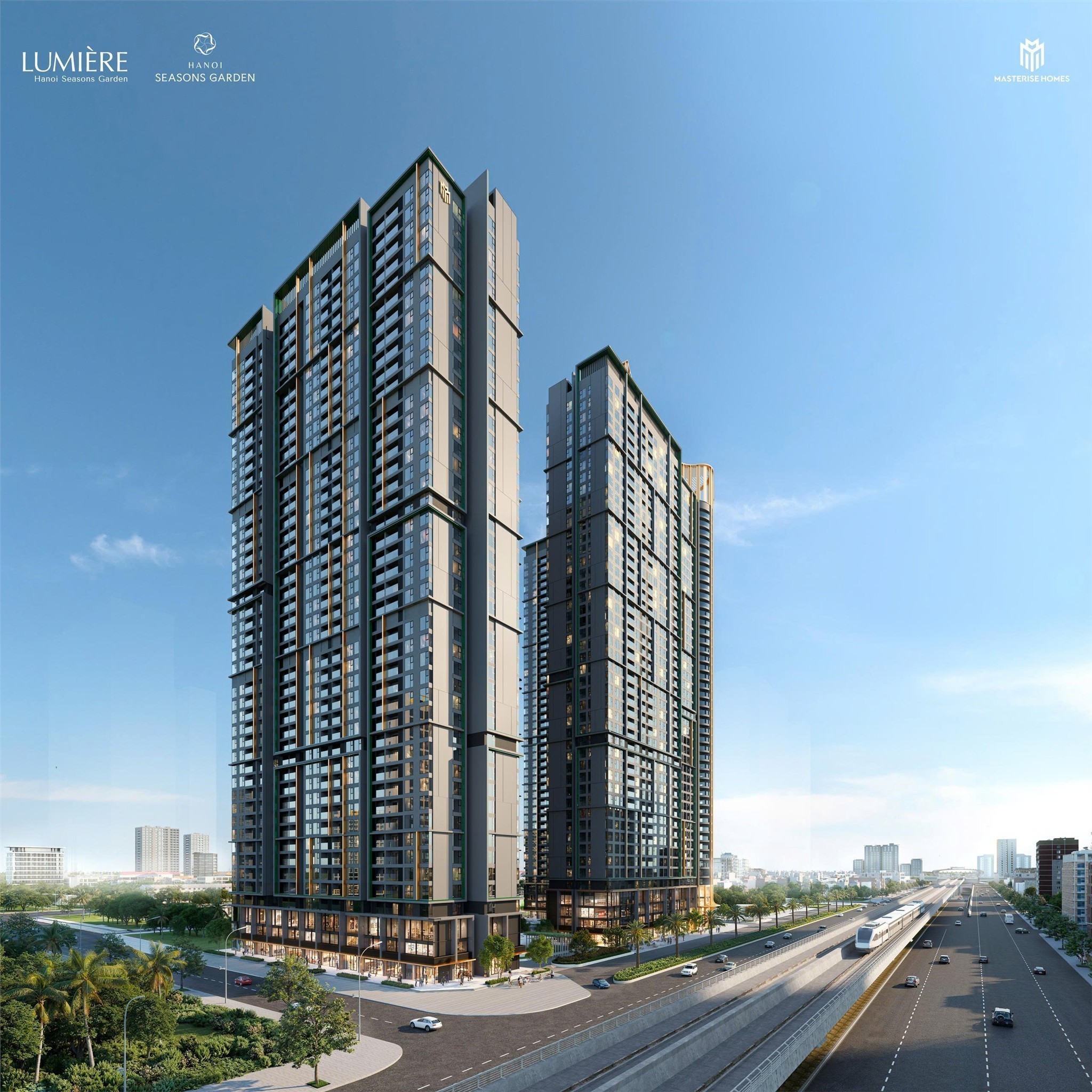 Đỉnh cao Lumière - Căn 3PN+1 137m2 tòa L2 Hanoi Seasons Garden Nguyễn Trãi giá chủ đầu tư 2