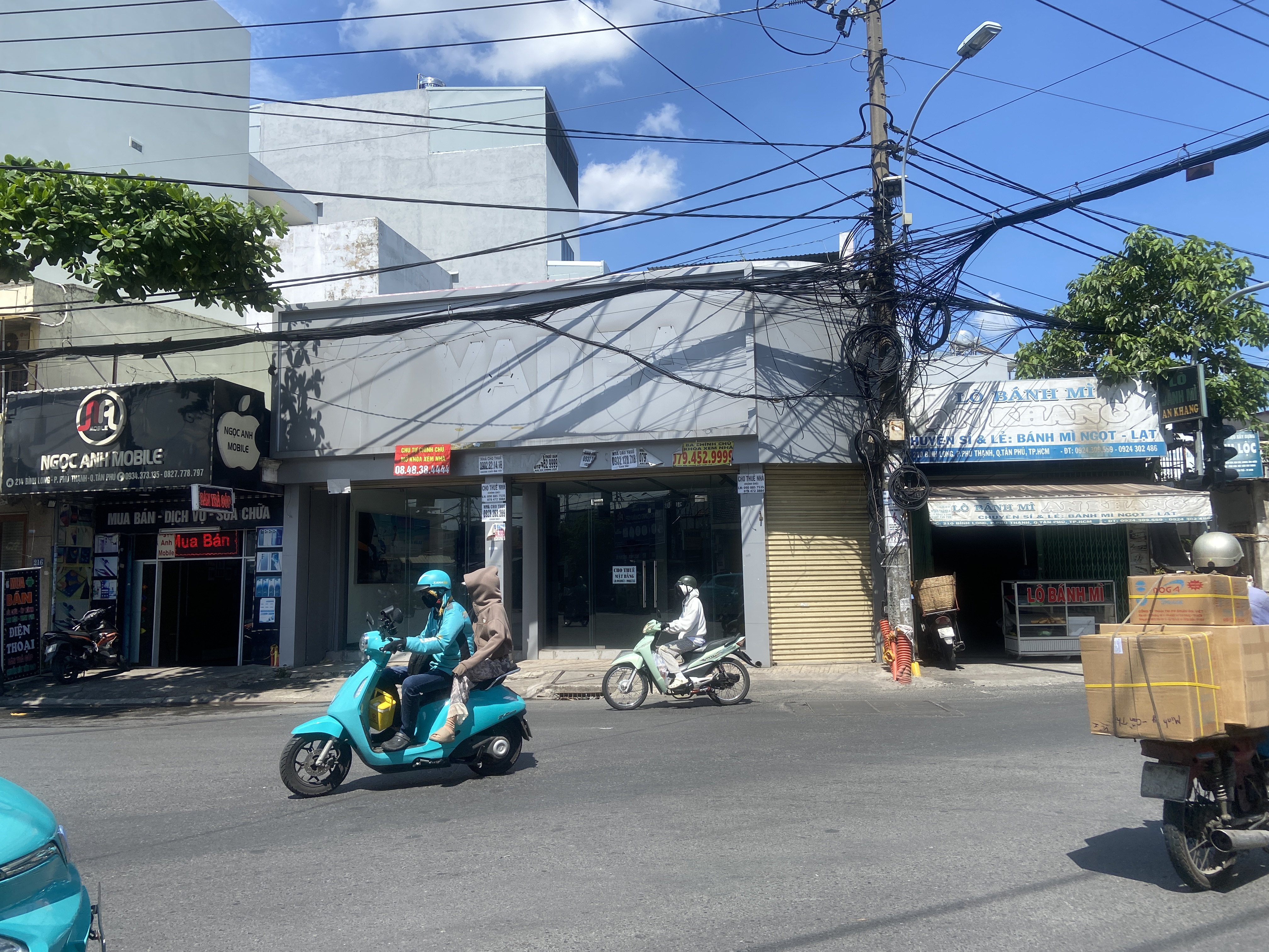Cho thuê Nhà mặt tiền đường Bình Long, Phường Phú Thạnh, Diện tích 200m², Giá 60 Triệu