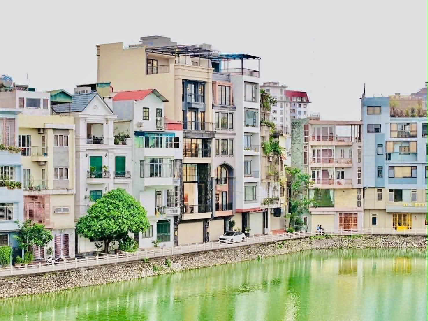 Chung cư mini Ngọc Lâm 85m x 8 tầng, view hồ, ôtô tránh, dòng tiền ổn định