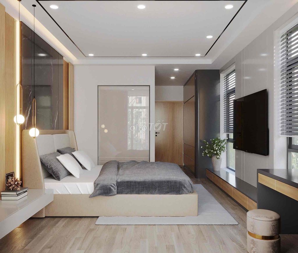 Nhà vị trí đẹp đường Thanh Am - Long Biên. 4