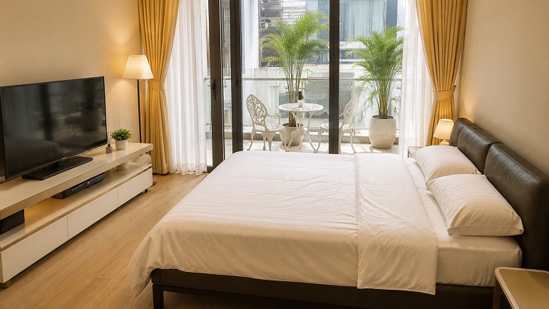 Cho thuê Căn hộ chung cư đường Kim Mã, Phường Ngọc Khánh, Diện tích 100m², Giá 28.6 Triệu/tháng 2