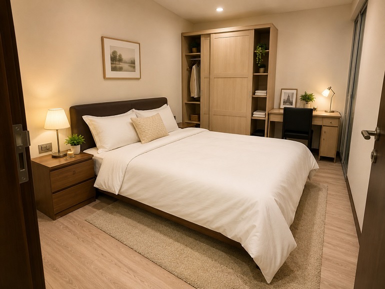 Cho thuê Căn hộ chung cư đường Kim Mã, Phường Ngọc Khánh, Diện tích 90m², Giá 22.1 Triệu/tháng 2
