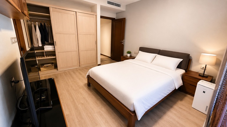 Cho thuê Căn hộ chung cư đường Kim Mã, Phường Ngọc Khánh, Diện tích 90m², Giá 22.1 Triệu/tháng 4