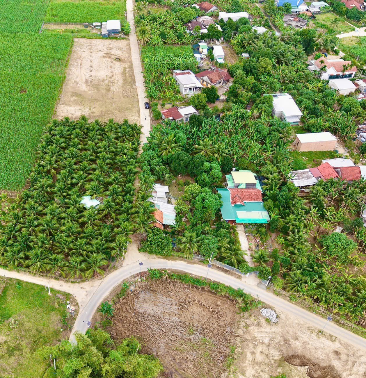 Bán đất Diên Phước giá rẻ mặt đường bê tông thông rộng 7m QH 23m 3