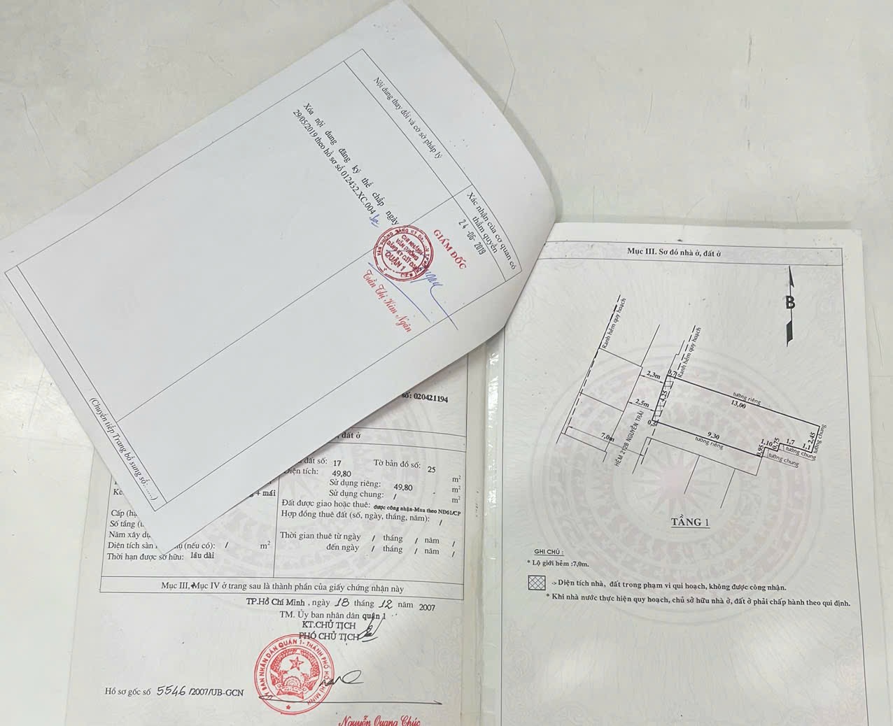 Cần Bán Nhà hẻm nguyễn trãi phường nguyễn cư trinh 5