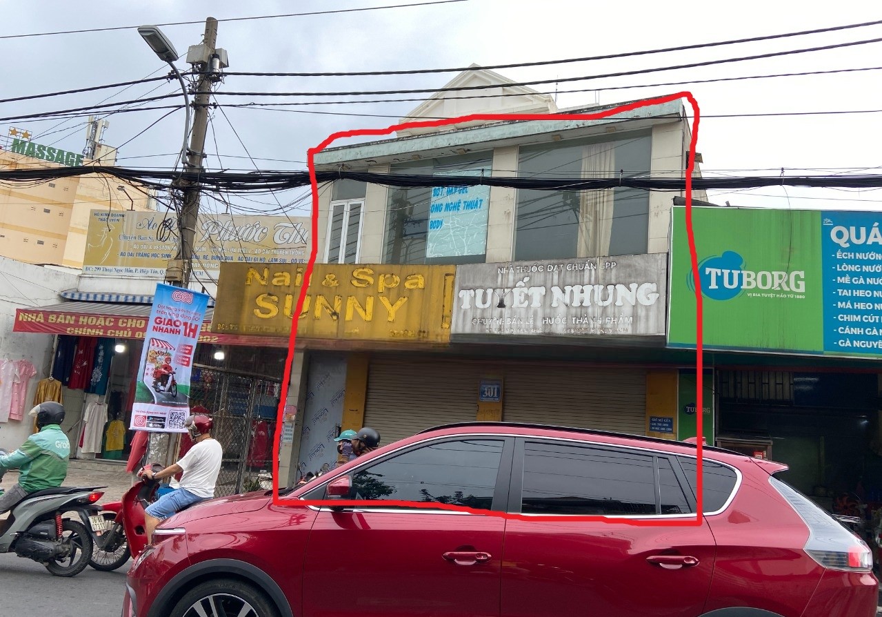 Cho thuê Nhà mặt tiền đường Thoại Ngọc Hầu, Phường Hiệp Tân, Diện tích 36m², Giá 20 Triệu/tháng
