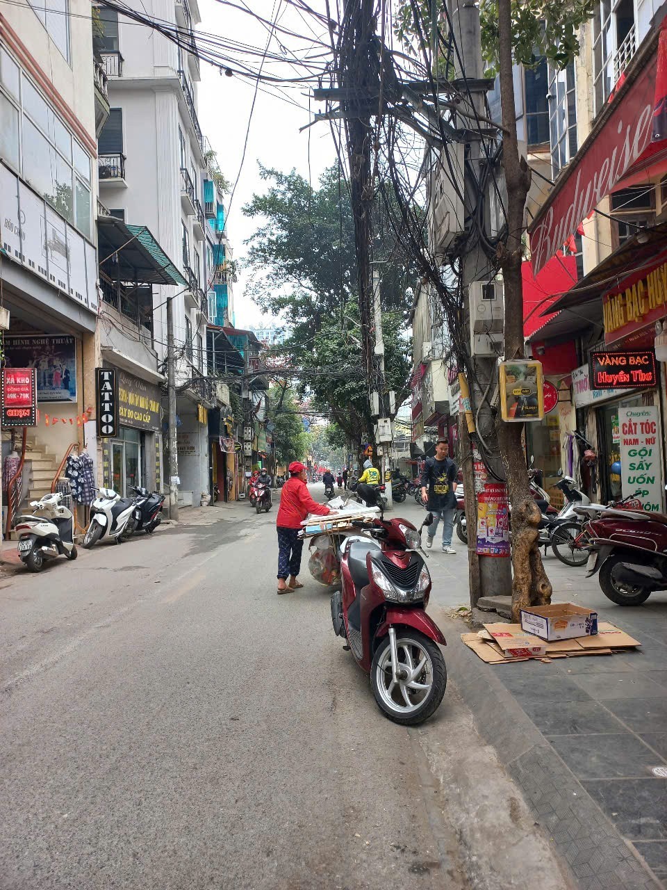 BÁN NHÀ MẶT PHỐ NHÂN HOÀ, VỈA HÈ, KINH DOANH ĐA DẠNG, DT65M 6 TẦNG GARA OTO, CHỈ 29.X TỶ