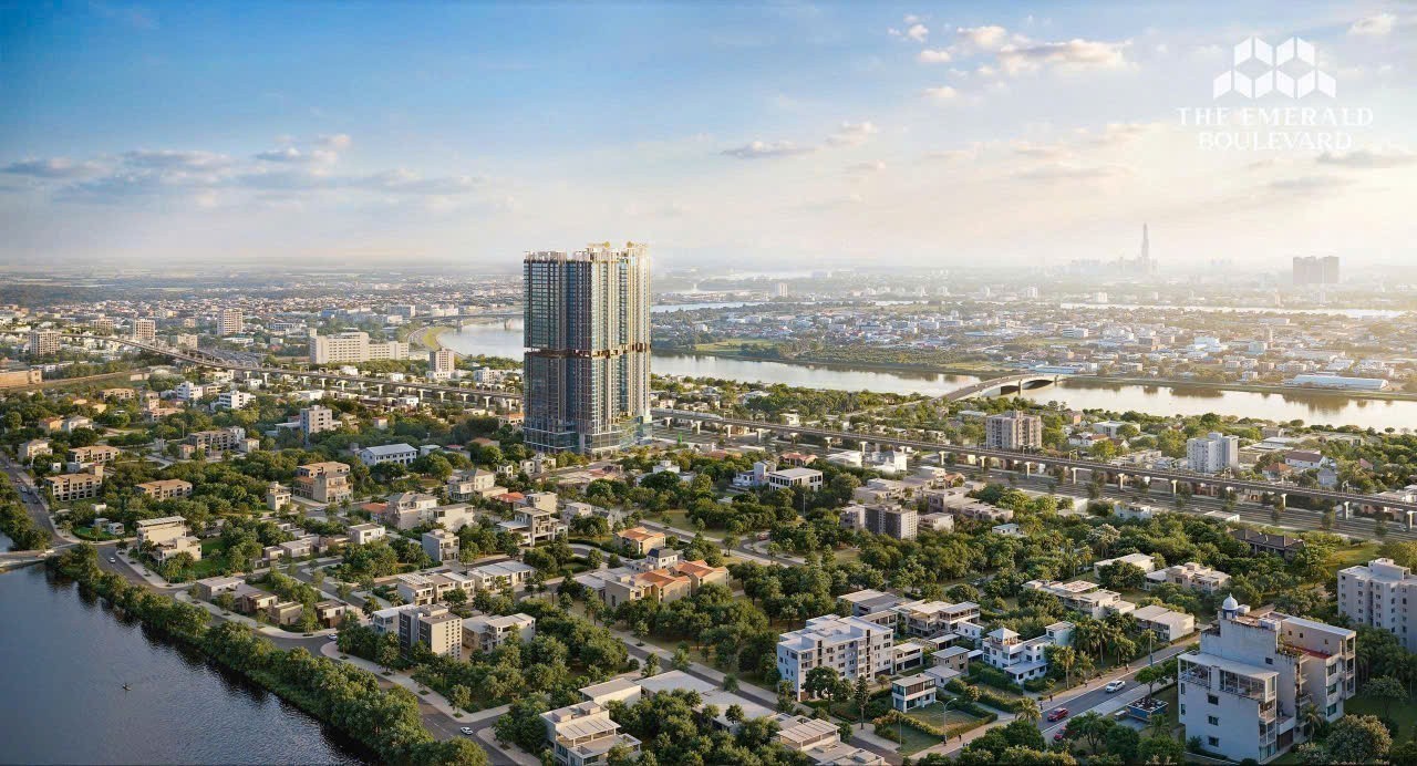 The Emerald Boulevard nổi lên như một biểu tượng sống mới  mặt tiền Quốc lộ 13 2