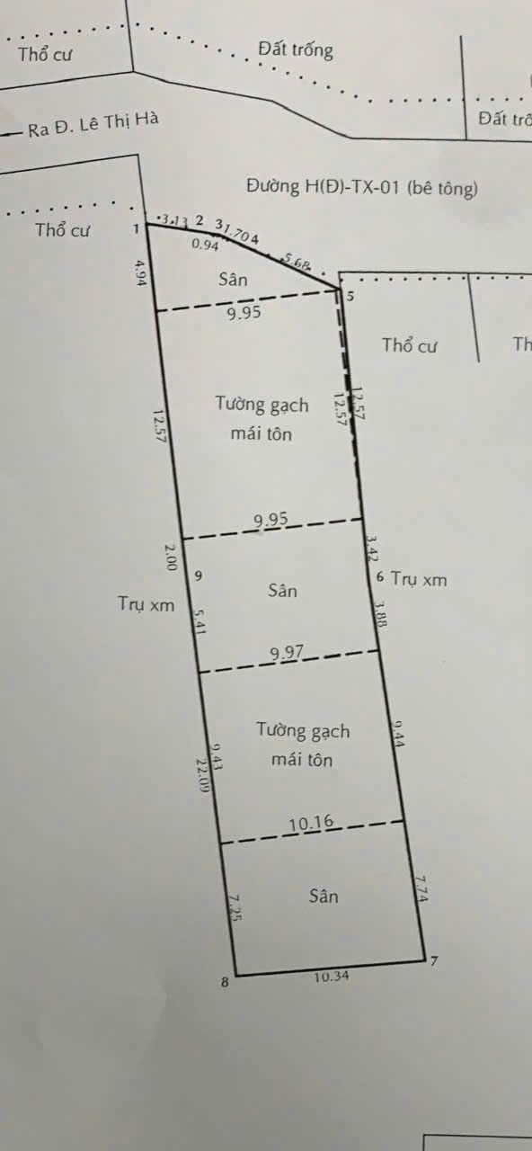 BÁN GẤP NHÀ XƯỞNG TÂN XUÂN – GIÁ CHỈ 17 TỶ - NGANG 10M – DỄ KINH DOANH