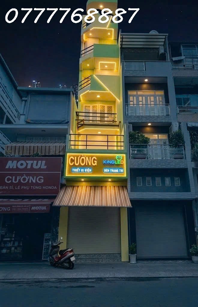 tòa CHDV 7 tầng MT 50 Lê Quang Định, Dòng tiền 50tr/ tháng