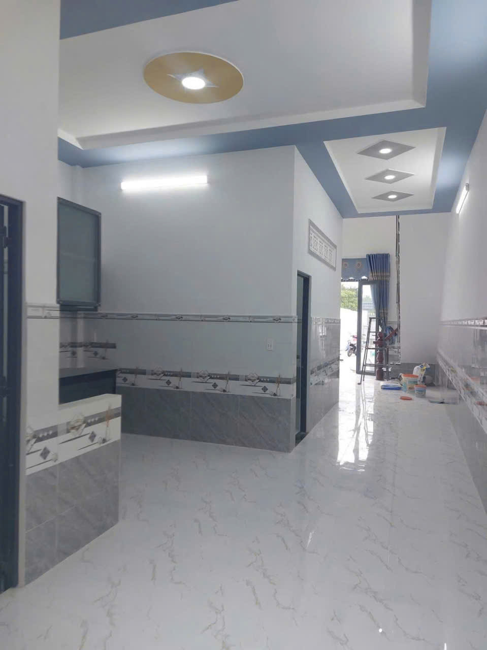 Bán nhà mới xây mt đường 411, Phước Vĩnh An dt 235m2 ( 128m2 thổ) 1 lửng, 3pn,2wc giá 3,3 tỷ 3