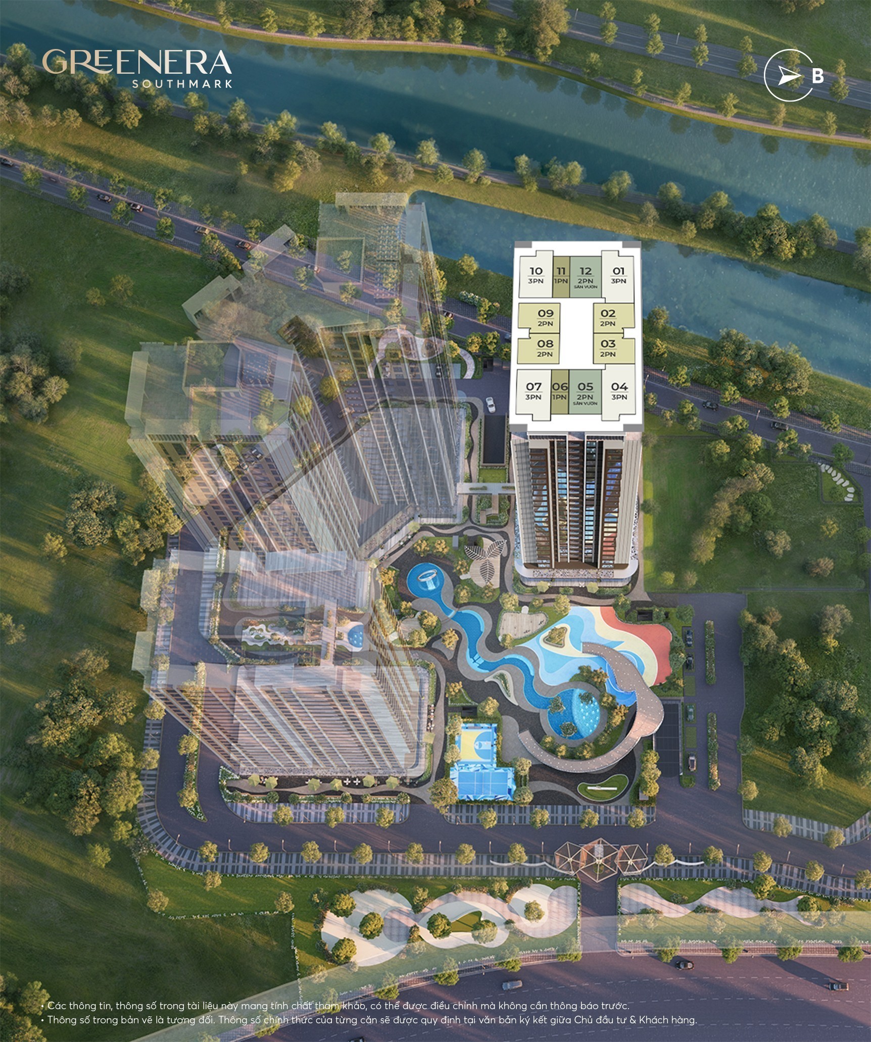 CHUNG CƯ LÀ LỰA CHỌN AN CƯ HỢP LÝ Greenera Southmark 2