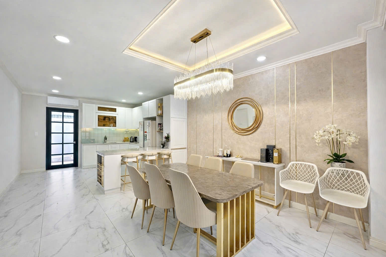Cho thuê Biệt thự Quận 7, Hồ Chí Minh, Diện tích 200m², Giá 90 Triệu/tháng