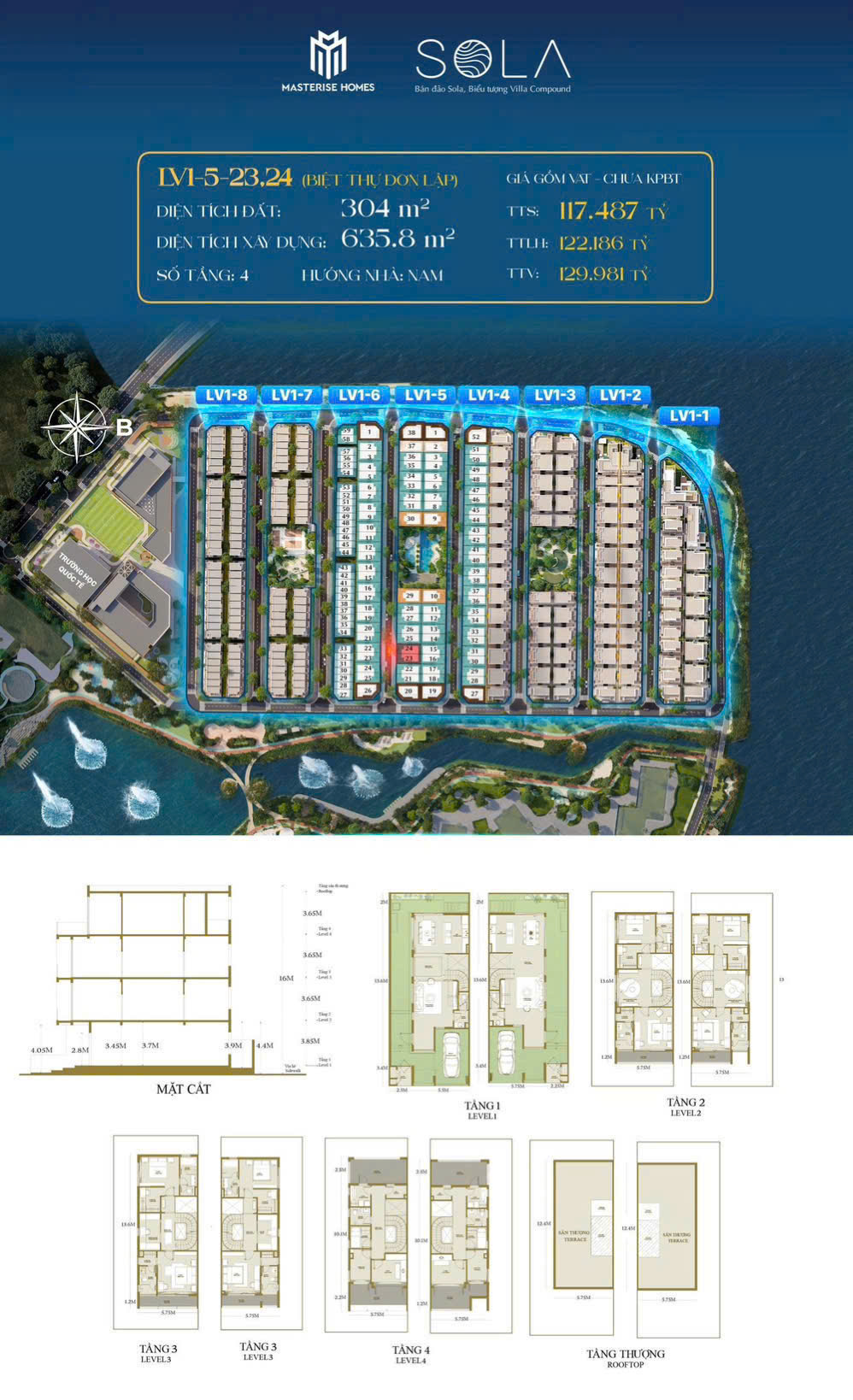 Cần bán Biệt thự Quận 2, Hồ Chí Minh, Diện tích 635m², Giá 130 Tỷ 4
