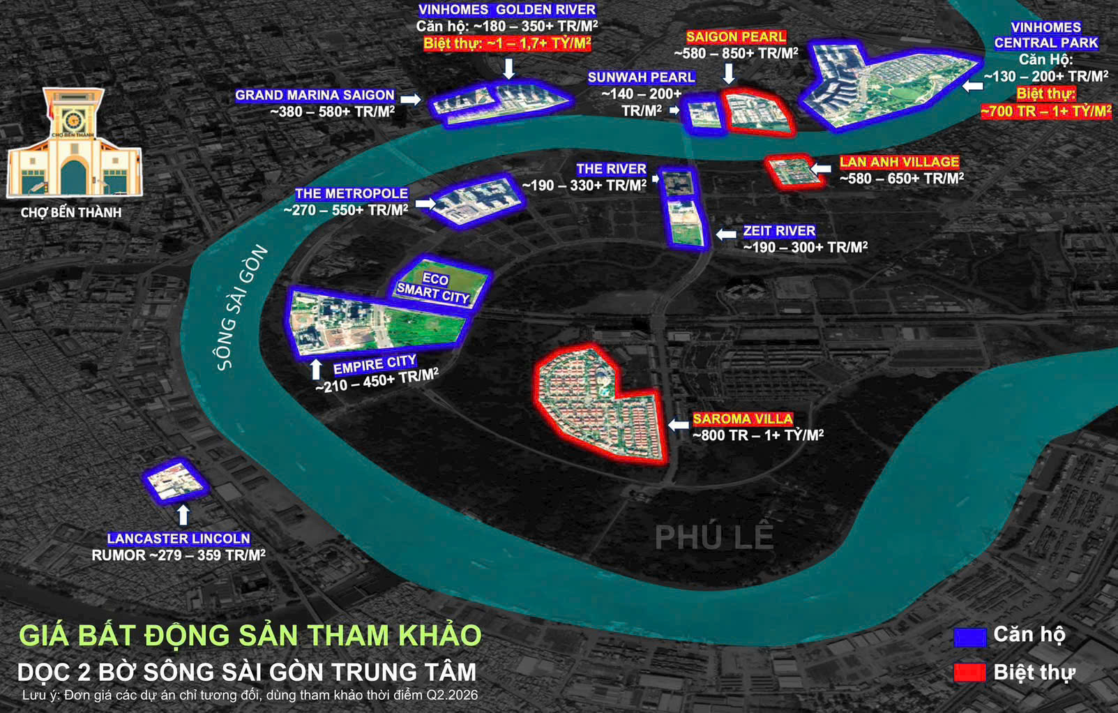 Cần bán Biệt thự Quận 2, Hồ Chí Minh, Diện tích 635m², Giá 130 Tỷ
