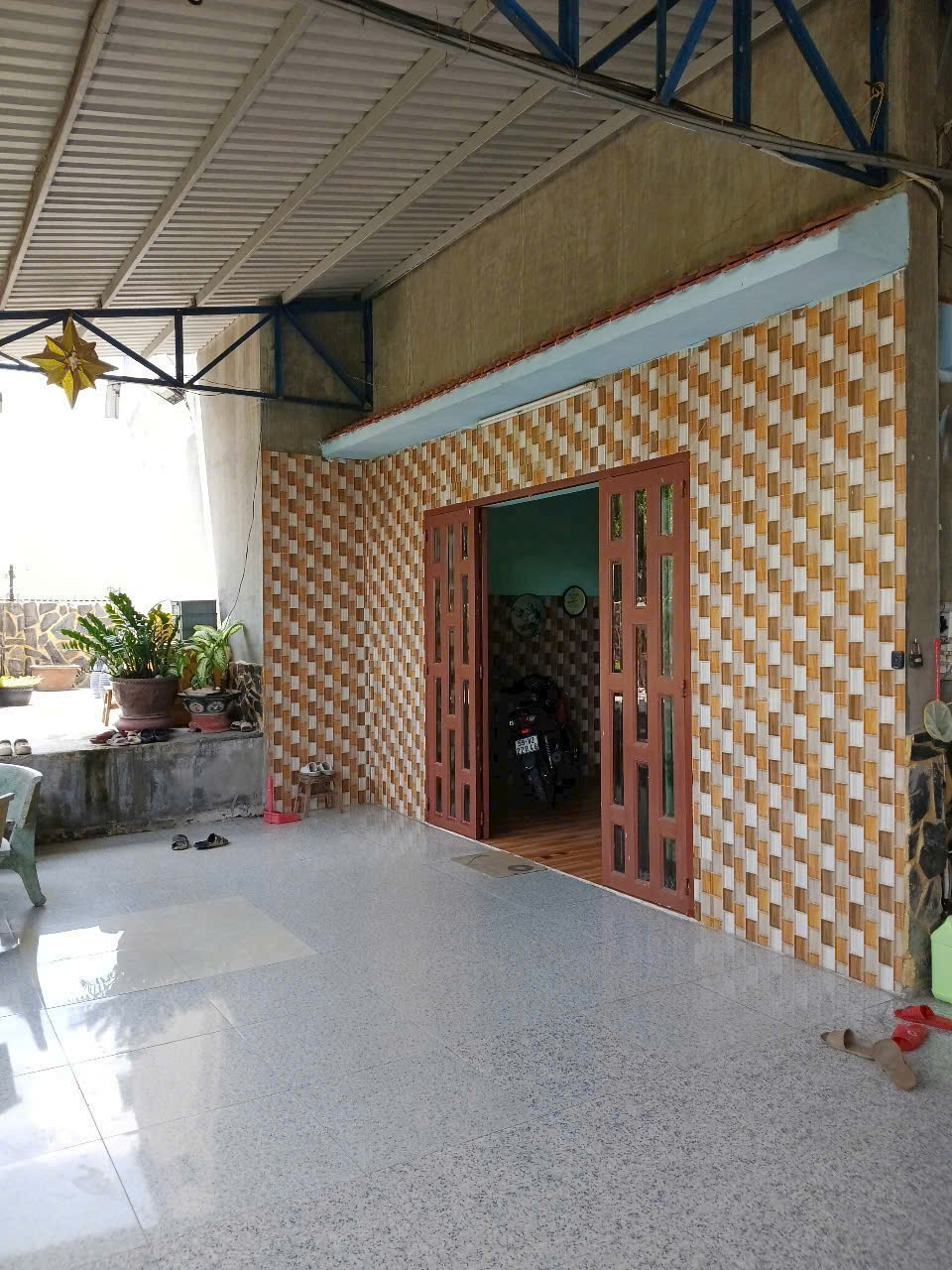 Bán nhà vườn thị trấn Hậu Nghĩa tdt 875m2 ( 200m2 thổ ) giá 6,8 tỷ 5