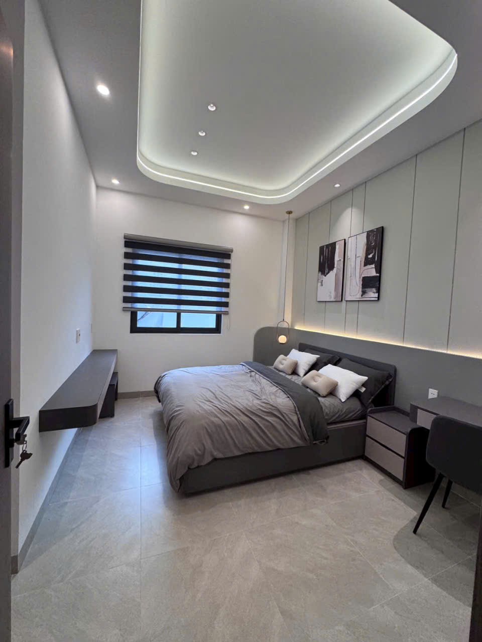 Bán nhà hẻm Mã Lò, Bình Trị Đông dt 61,5m2, 3 lầu , 5pn, 6wc, hẻm xe hơi, full nội thất giá 7,4 tỷ 10