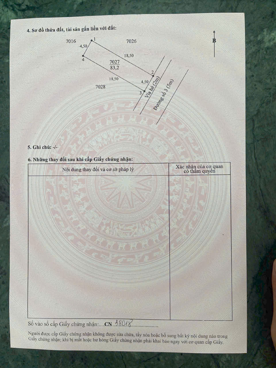 Đất nền 83m2 kdc Tân Mỹ giá rẻ đầu tư  920tr giá bán nhanh 5