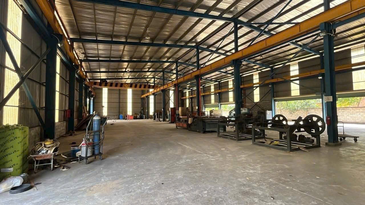 Bán nhà xưởng hẻm đường xe tải 10 tấn,  xã Phước Vĩnh An, Củ Chi tdt 2814m2 ( xưởng 1800m2) giá 28 3